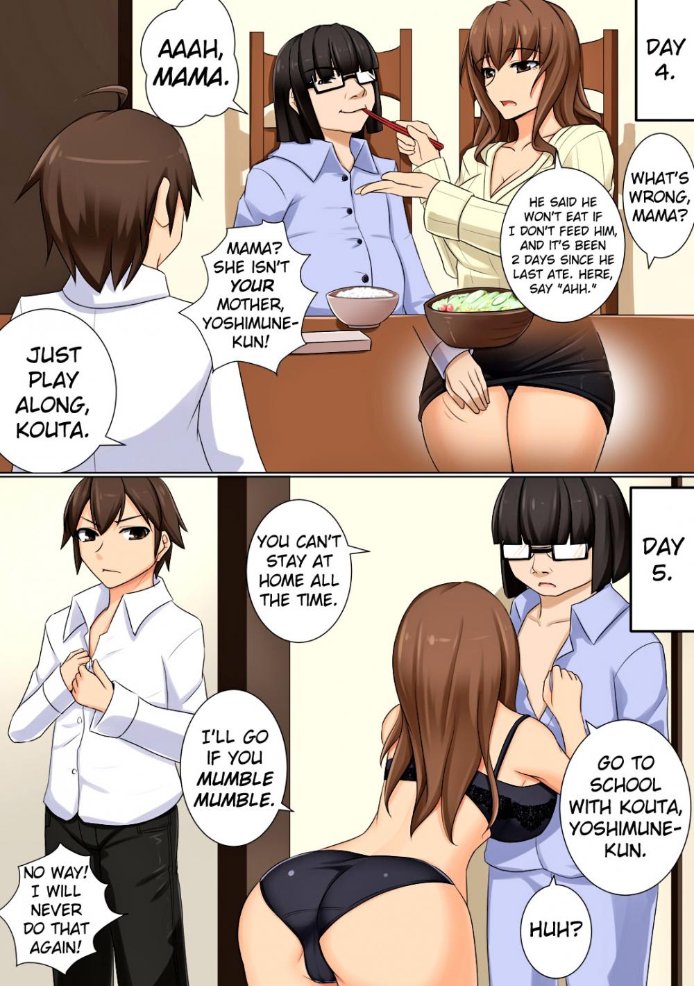 Hentai Manga Comic-Hidden Sex Entertainment Mama - My Loving Mom Was Entrusted with the President's Son and Had Been Captivated by His Cock-Read-12